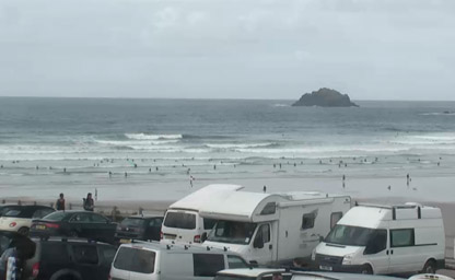 Polzeath Beach, North View