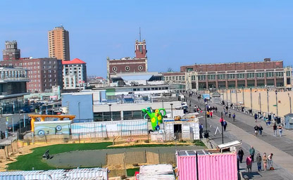 Asbury Park Boardwalk View