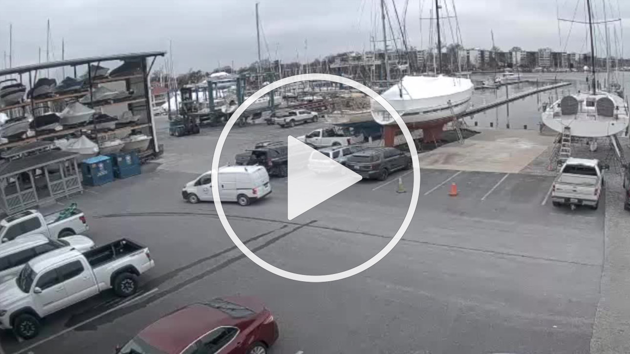 Live Webcam Bert Jabin's Yacht Yard, Annapolis, Maryland - United States