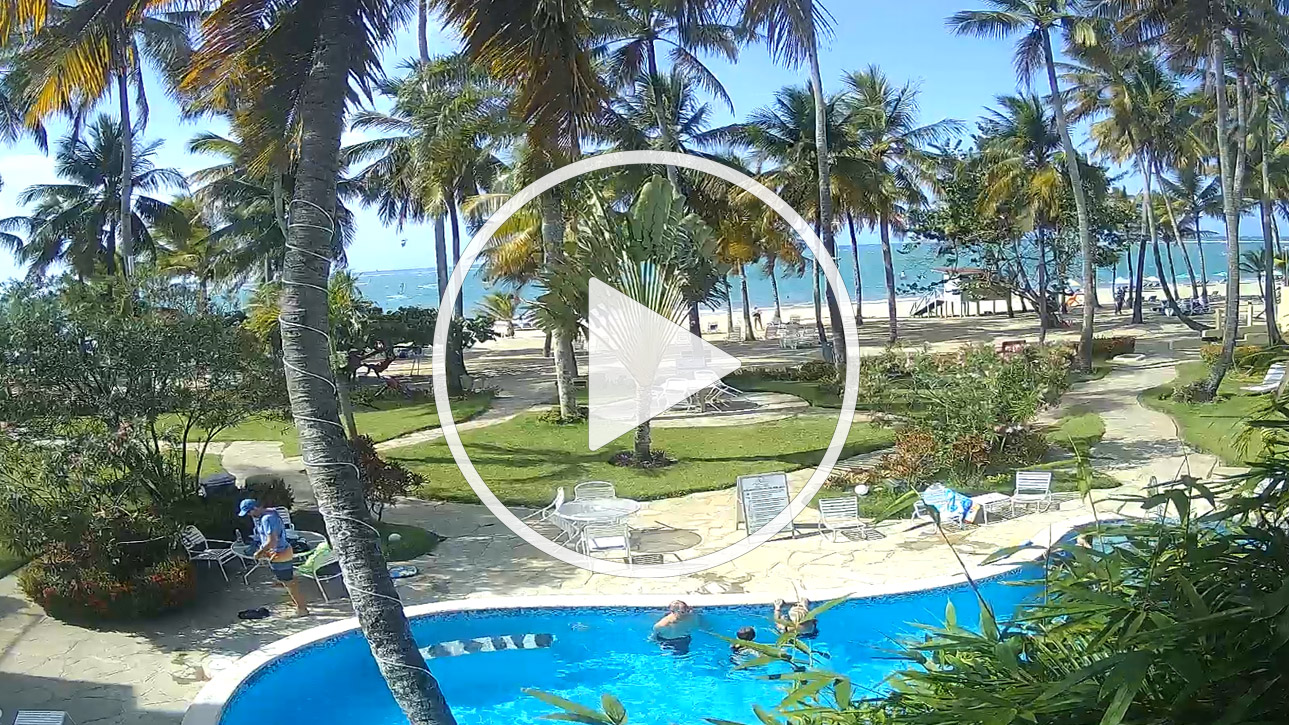 Live Cam Cabarete Palm Beach Condos, Calle Remigio Lopez - Dominican Republic