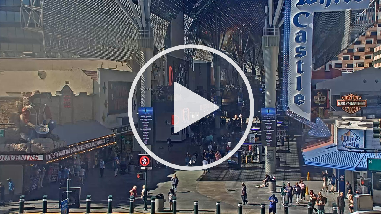 Live Webcam Fremont Street, Las Vegas, Nevada - United States