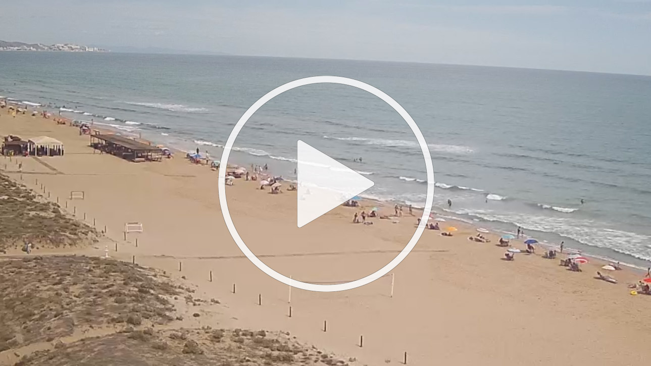 Live Webcam Platja de Xeraco, Valencia - Spain