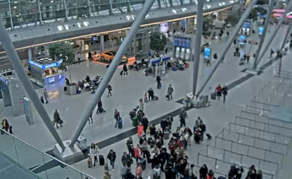 Check-in area View