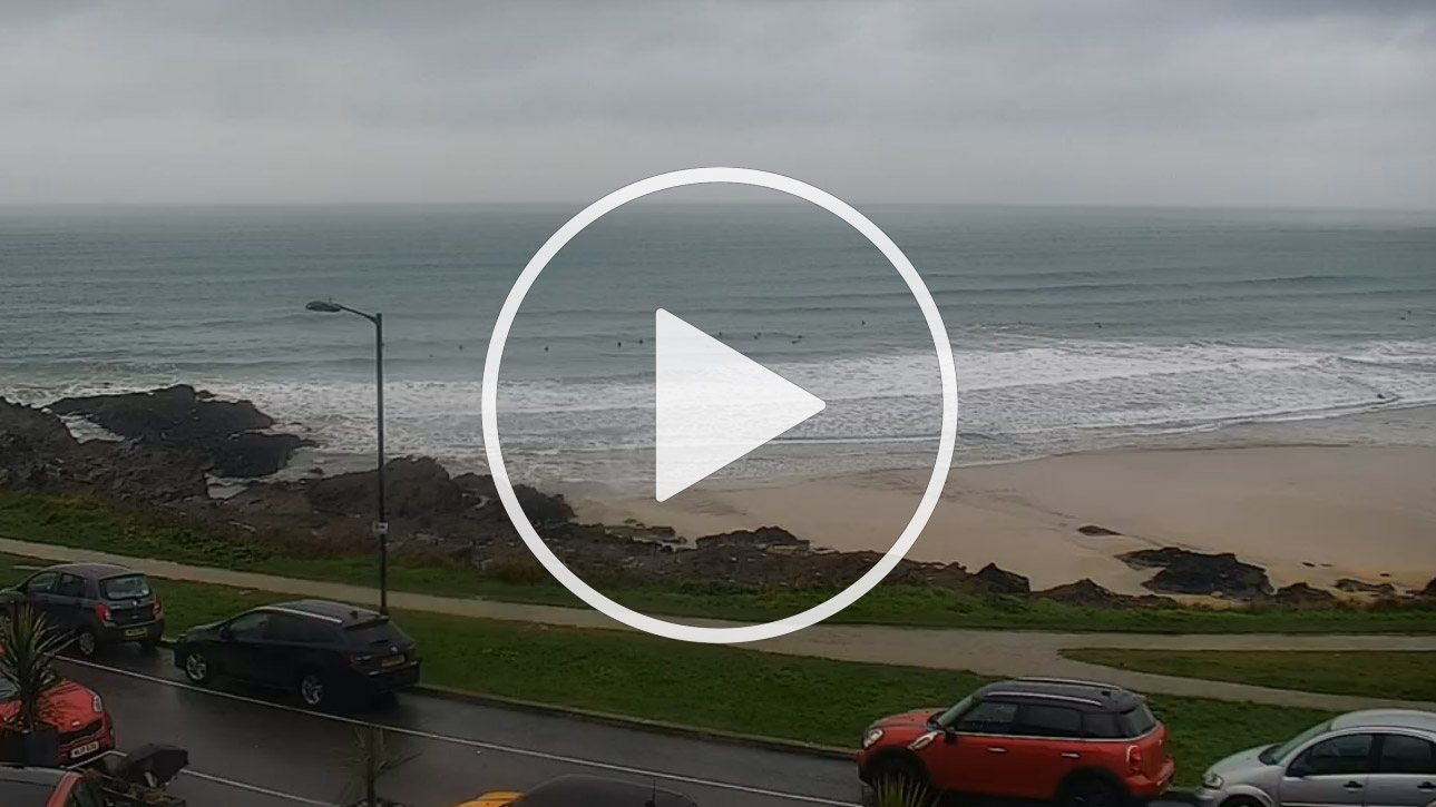 Live Cam Fistral Beach Hotel, Newquay, Cornwall - United Kingdom