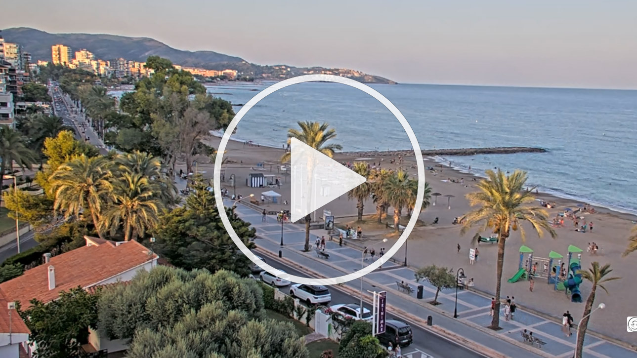 Live Cam Heliópolis Beach, Benicasim, Castellón - Spain