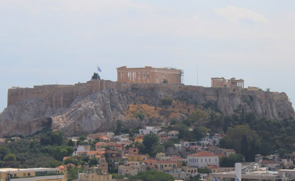 Acropolis and Lycabettus hill