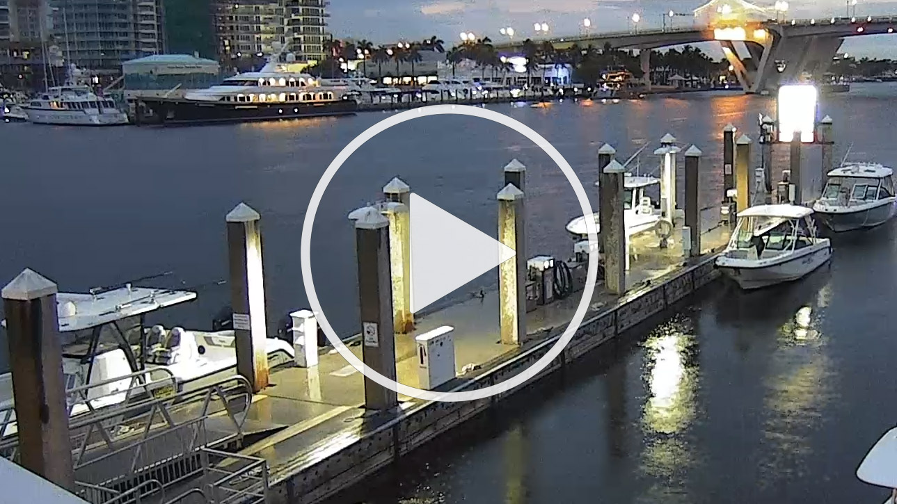 Live Webcam Inside Lauderdale Marina, Florida - United States