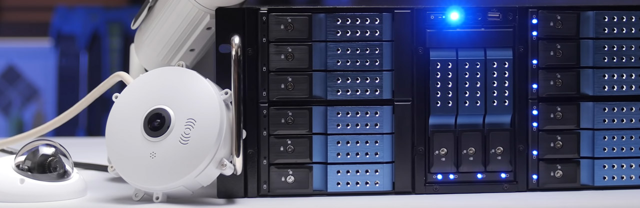 IP Cameras work by sending video to a server IP Cameras work by sending video to a server