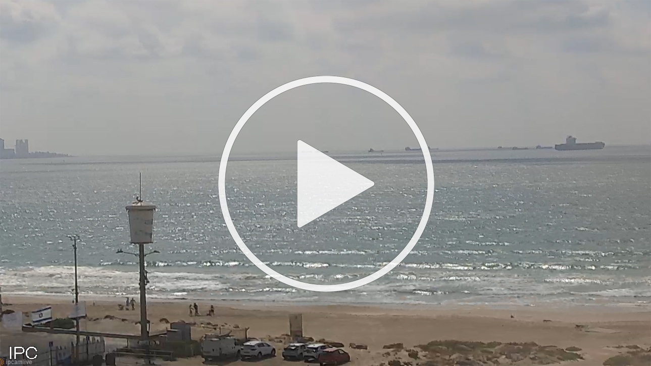 Live Webcam Kiryat- Haim Beach, Haifa - Israel