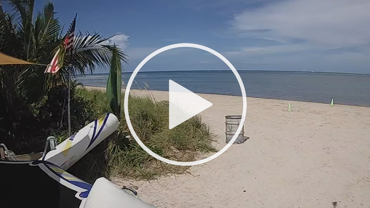 Key Biscayne Beach near Miami - The Barrier Island's Main