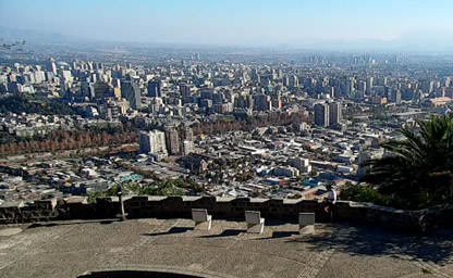 Santiago de Chile, terraza View
