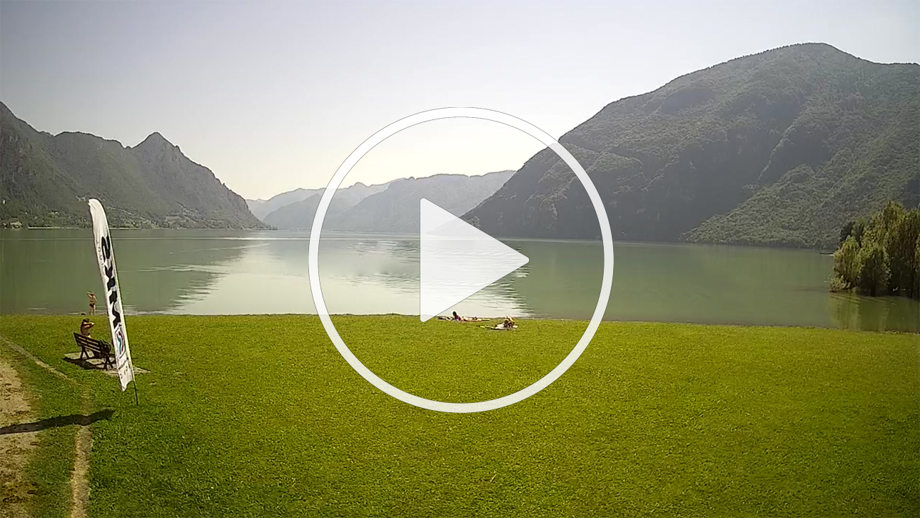 Live Webcam Ponte Caffaro, Lake Idro - Italy