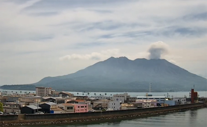 Sakurajima Crater