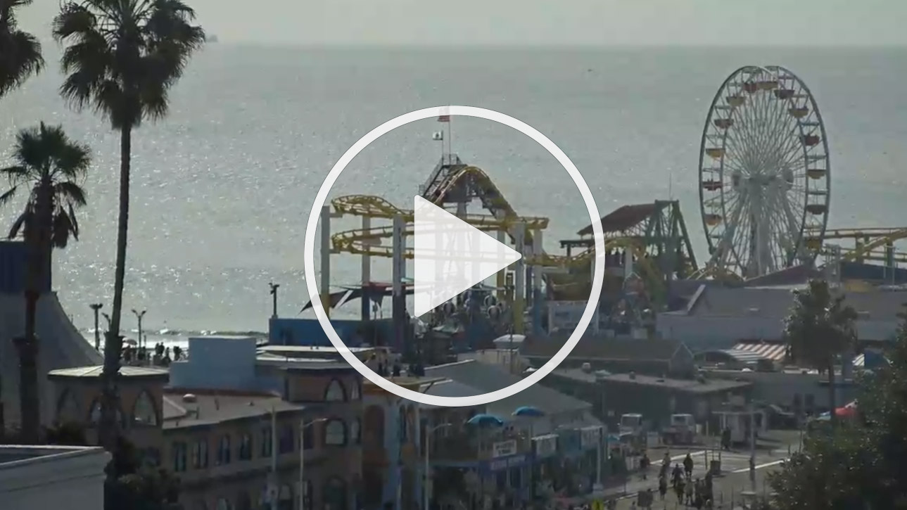 Live Webcam Shore Hotel, Santa Monica Pier, California - United States