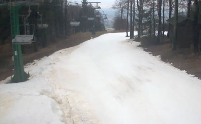 Skiresort Třebovská ascent View