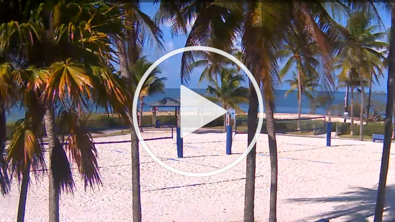 Live Cam Sombrero Beach, Marathon Key, Florida - United States