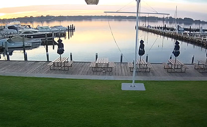 Waterfront balcony