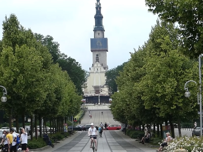 The path of Pilgrims and of John Paul II