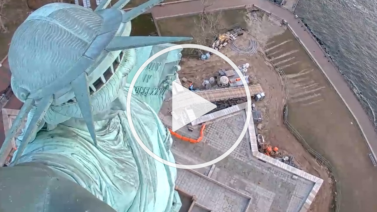 Live Webcam The Statue of Liberty, New York - United States