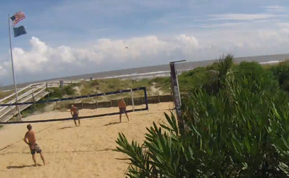 Isle of Palms, Volleyball View