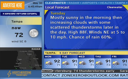 WeatherZone Tampa Bay
